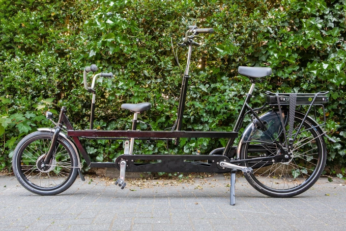 Elektrische Ouder-Kind-Tandem